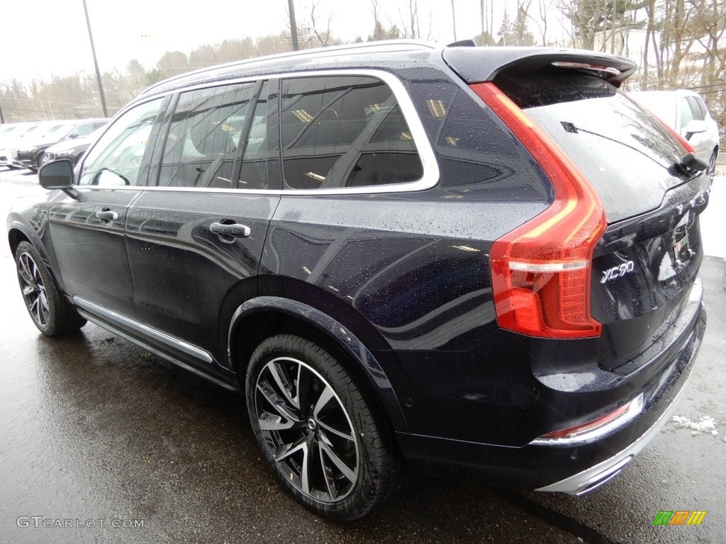 2019 XC90 T6 AWD Inscription - Magic Blue Metallic / Maroon photo #4