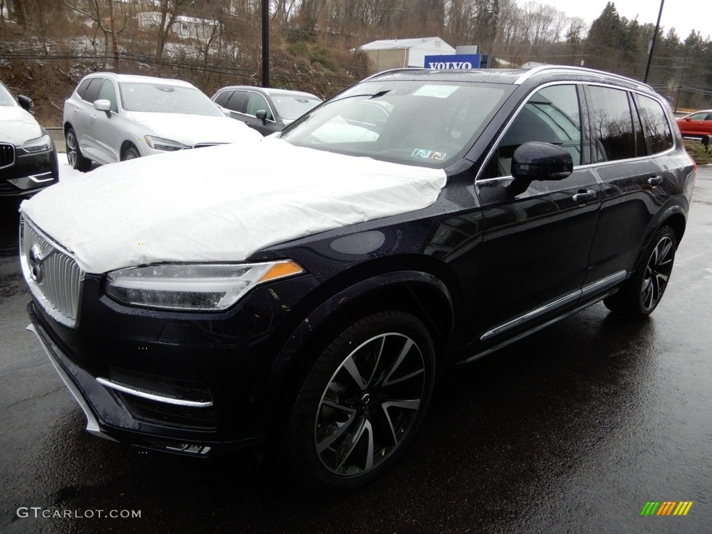 2019 XC90 T6 AWD Inscription - Magic Blue Metallic / Maroon photo #5