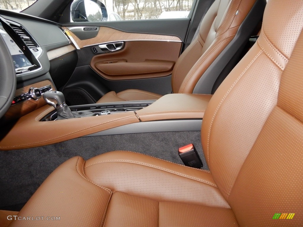 2019 XC90 T6 AWD Inscription - Magic Blue Metallic / Maroon photo #7