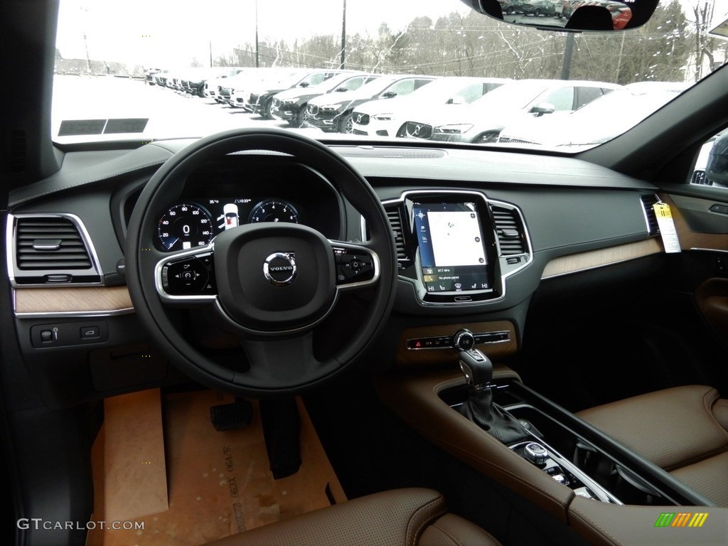 2019 XC90 T6 AWD Inscription - Magic Blue Metallic / Maroon photo #9