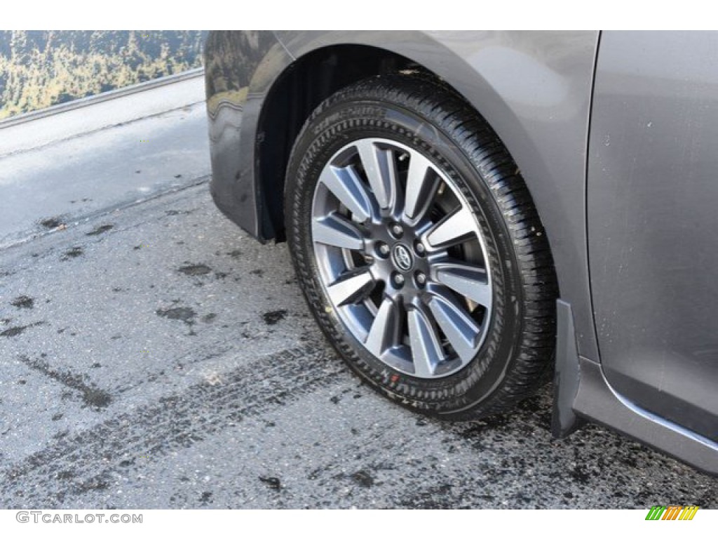 2019 Sienna XLE - Predawn Gray Mica / Ash photo #34