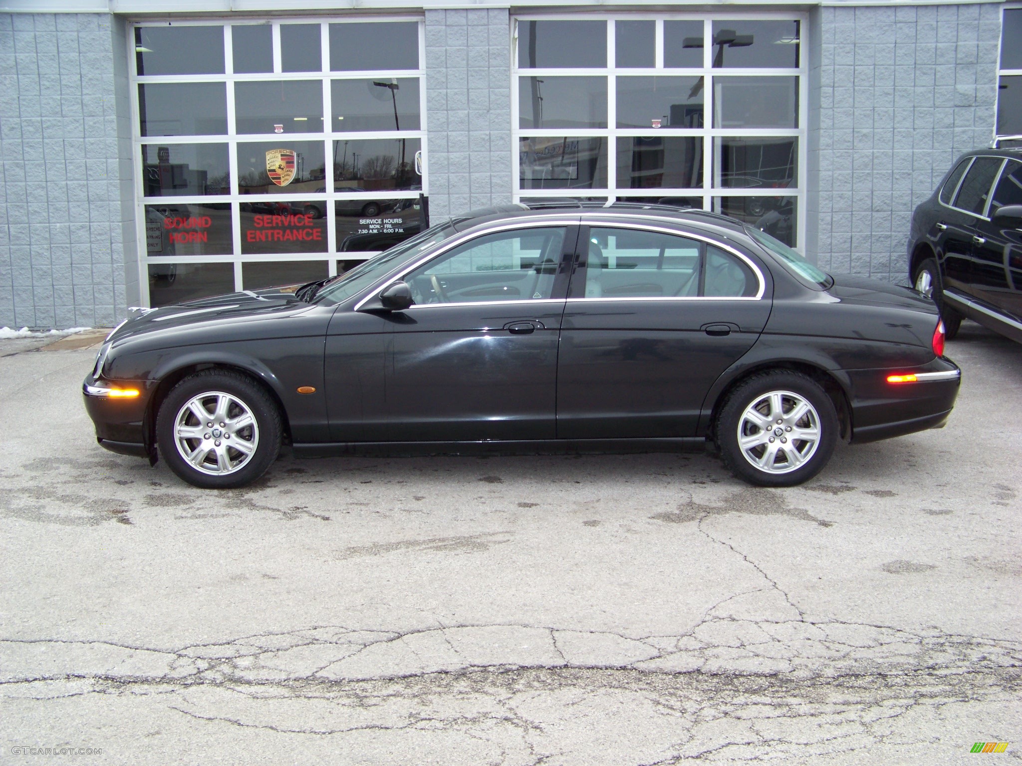 2003 S-Type 3.0 - Black / Dove photo #10