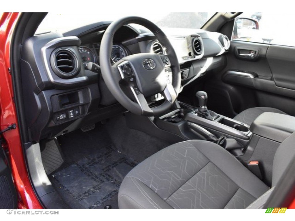 2019 Tacoma SR5 Double Cab 4x4 - Barcelona Red Metallic / TRD Graphite photo #5