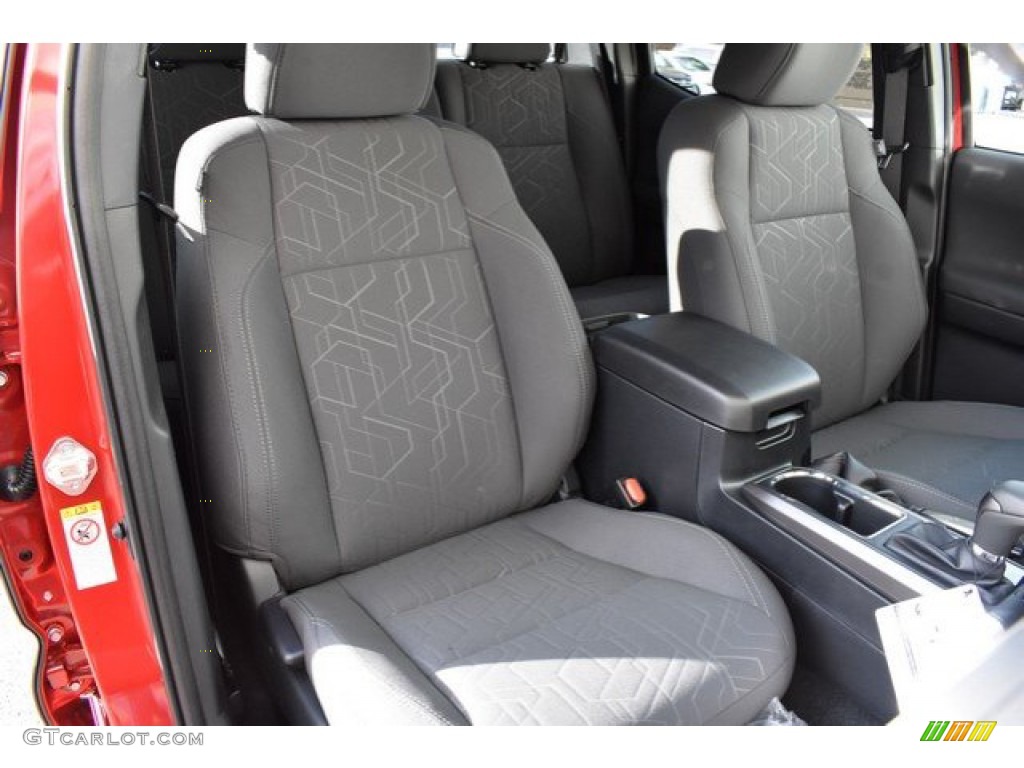 2019 Tacoma SR5 Double Cab 4x4 - Barcelona Red Metallic / TRD Graphite photo #13