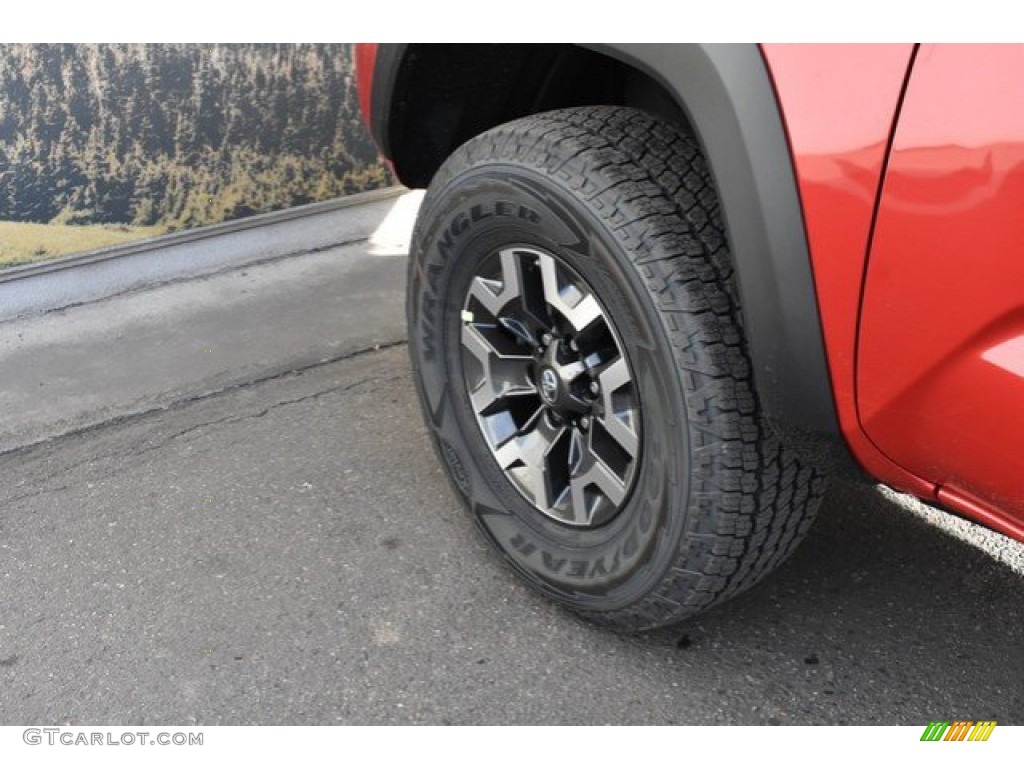 2019 Tacoma SR5 Double Cab 4x4 - Barcelona Red Metallic / TRD Graphite photo #32