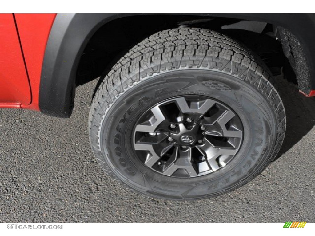 2019 Tacoma SR5 Double Cab 4x4 - Barcelona Red Metallic / TRD Graphite photo #35