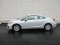 2014 Alabaster Silver Metallic Honda Civic LX Coupe  photo #2