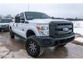 Oxford White 2011 Ford F350 Super Duty XL Crew Cab 4x4