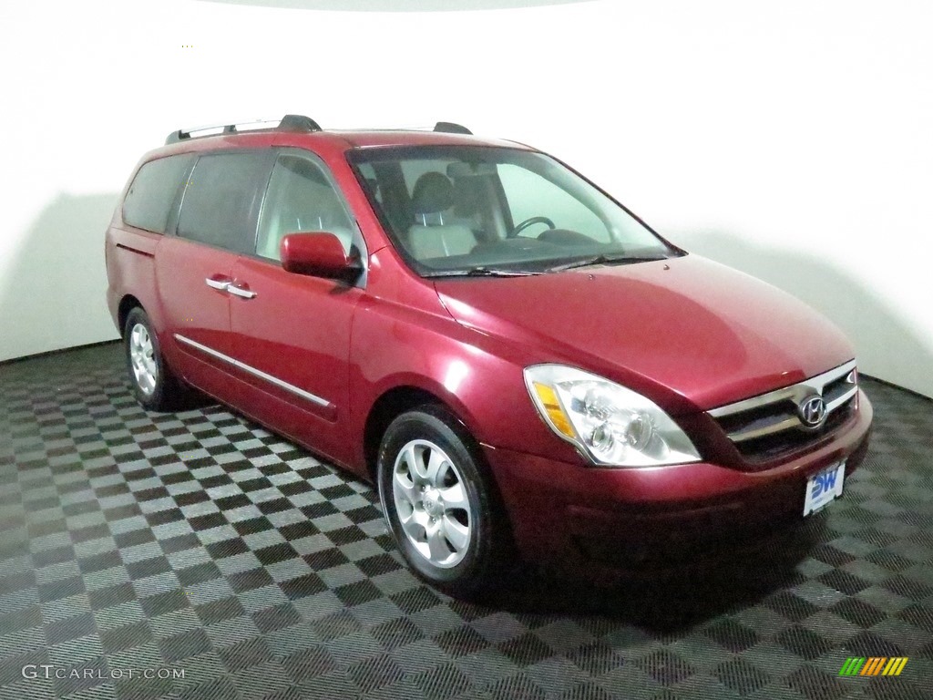 2008 Entourage Limited - Cranberry Red / Gray photo #5