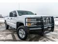 Summit White - Silverado 2500HD WT Crew Cab 4x4 Photo No. 1