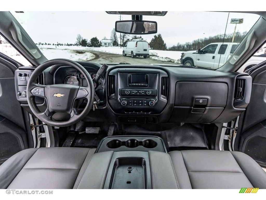 2015 Silverado 2500HD WT Crew Cab 4x4 - Summit White / Jet Black/Dark Ash photo #36