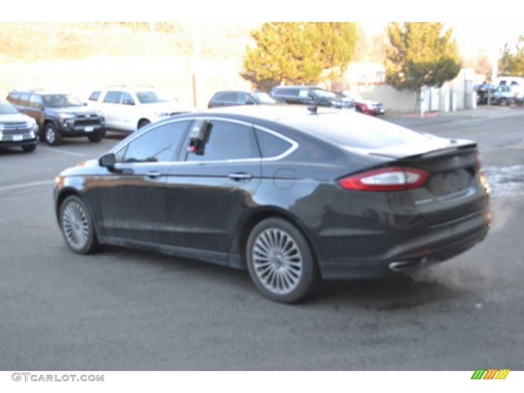 2014 Fusion Titanium - Tuxedo Black / Charcoal Black photo #4