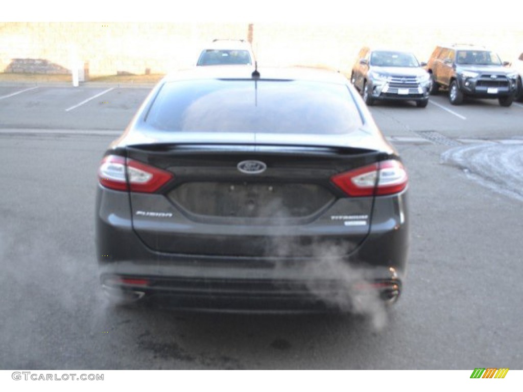 2014 Fusion Titanium - Tuxedo Black / Charcoal Black photo #5