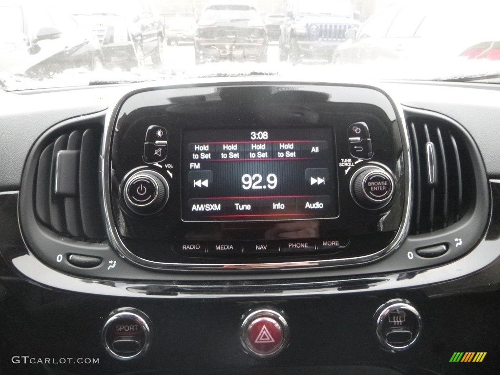 2018 Fiat 500 Pop Cabrio Controls Photos