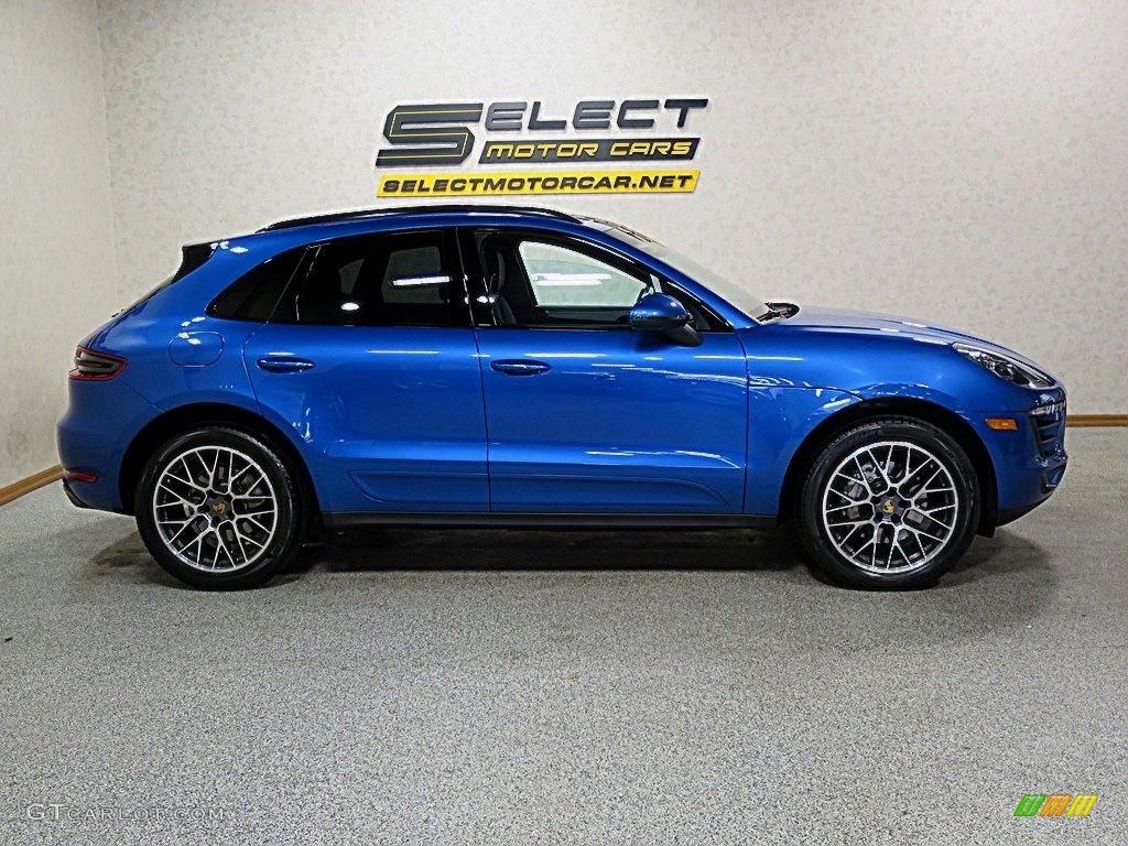 2015 Macan S - Sapphire Blue Metallic / Black photo #4