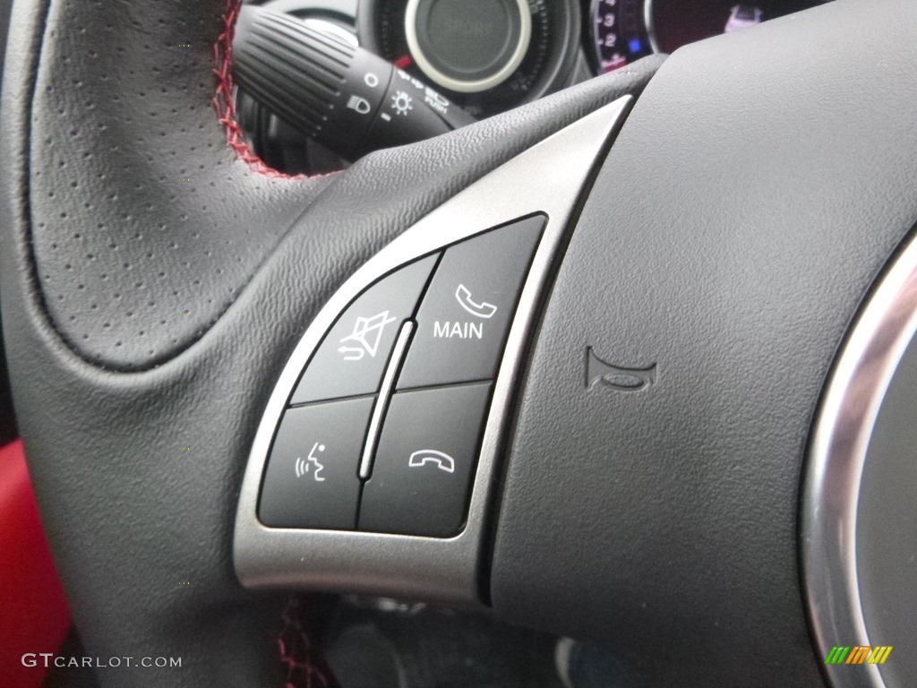 2018 Fiat 500 Abarth Cabrio Controls Photos