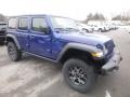 2019 Ocean Blue Metallic Jeep Wrangler Unlimited Rubicon 4x4  photo #9