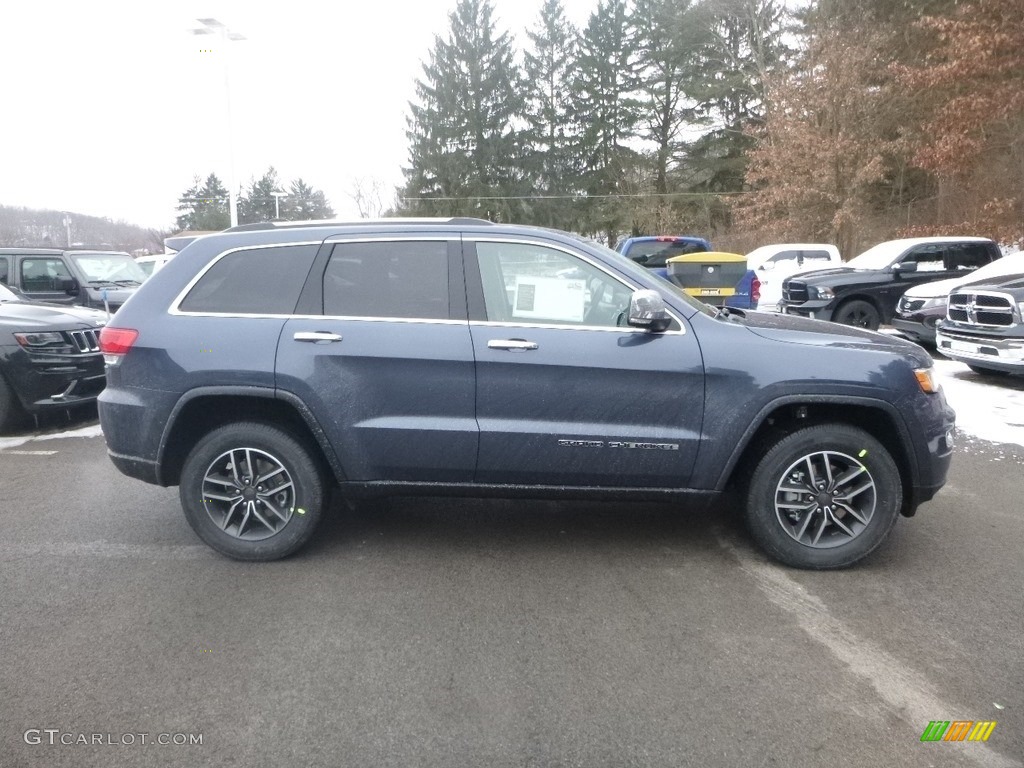 Slate Blue Pearl 2019 Jeep Grand Cherokee Limited 4x4 Exterior Photo #131495653