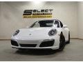 2017 Carrara White Metallic Porsche 911 Carrera 4S Cabriolet  photo #1