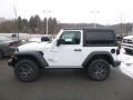 2019 Bright White Jeep Wrangler Sport 4x4  photo #3