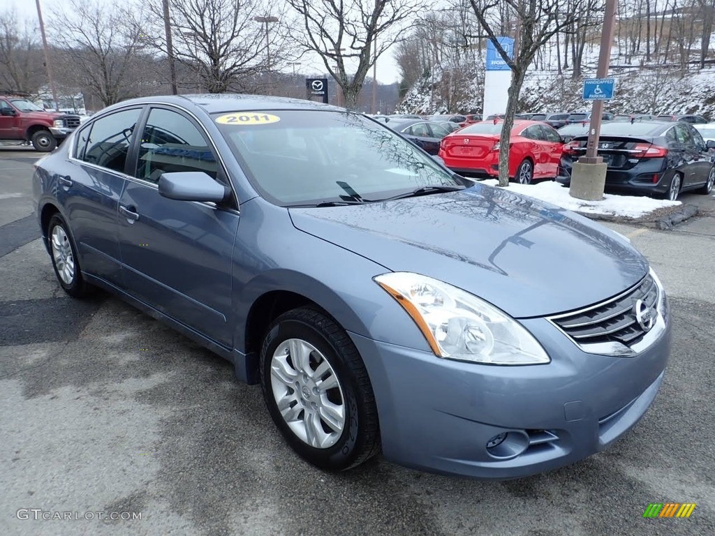 2011 Altima 2.5 S - Ocean Gray / Charcoal photo #7