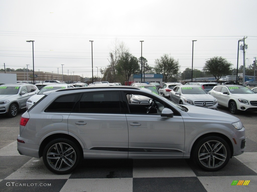 Florett Silver Metallic 2018 Audi Q7 3.0 TFSI Prestige quattro Exterior Photo #131497069