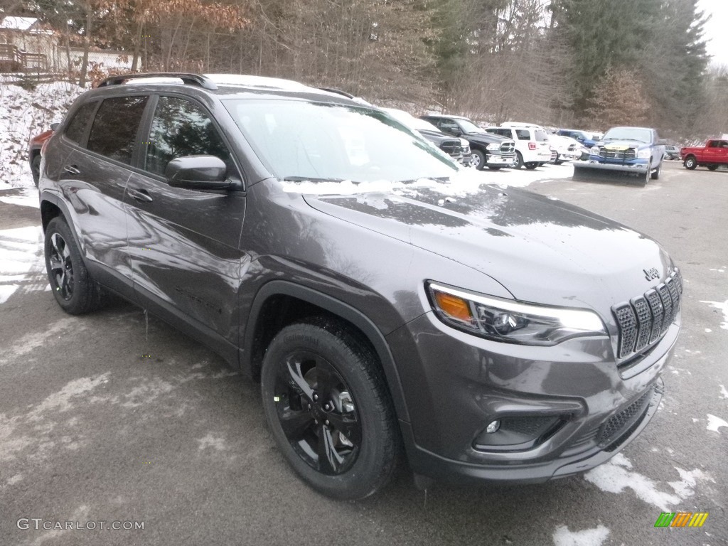 Granite Crystal Metallic 2019 Jeep Cherokee Latitude Plus 4x4 Exterior Photo #131497177