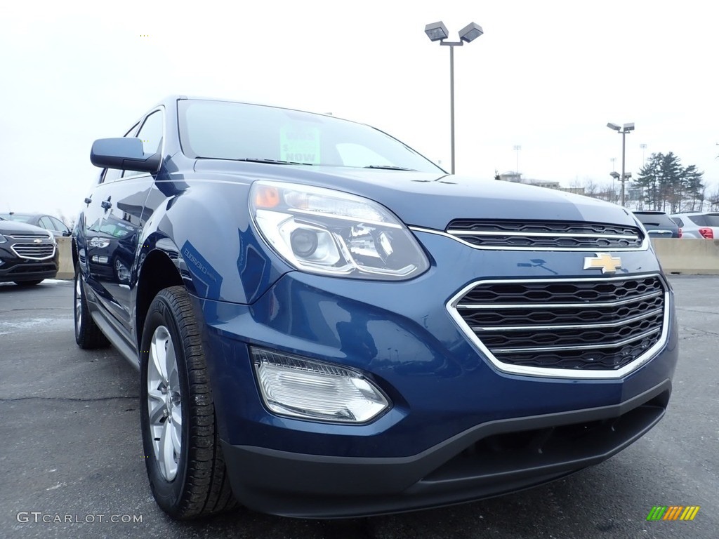 2016 Equinox LT AWD - Patriot Blue Metallic / Jet Black photo #12