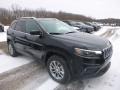 2019 Diamond Black Crystal Pearl Jeep Cherokee Latitude Plus 4x4  photo #8