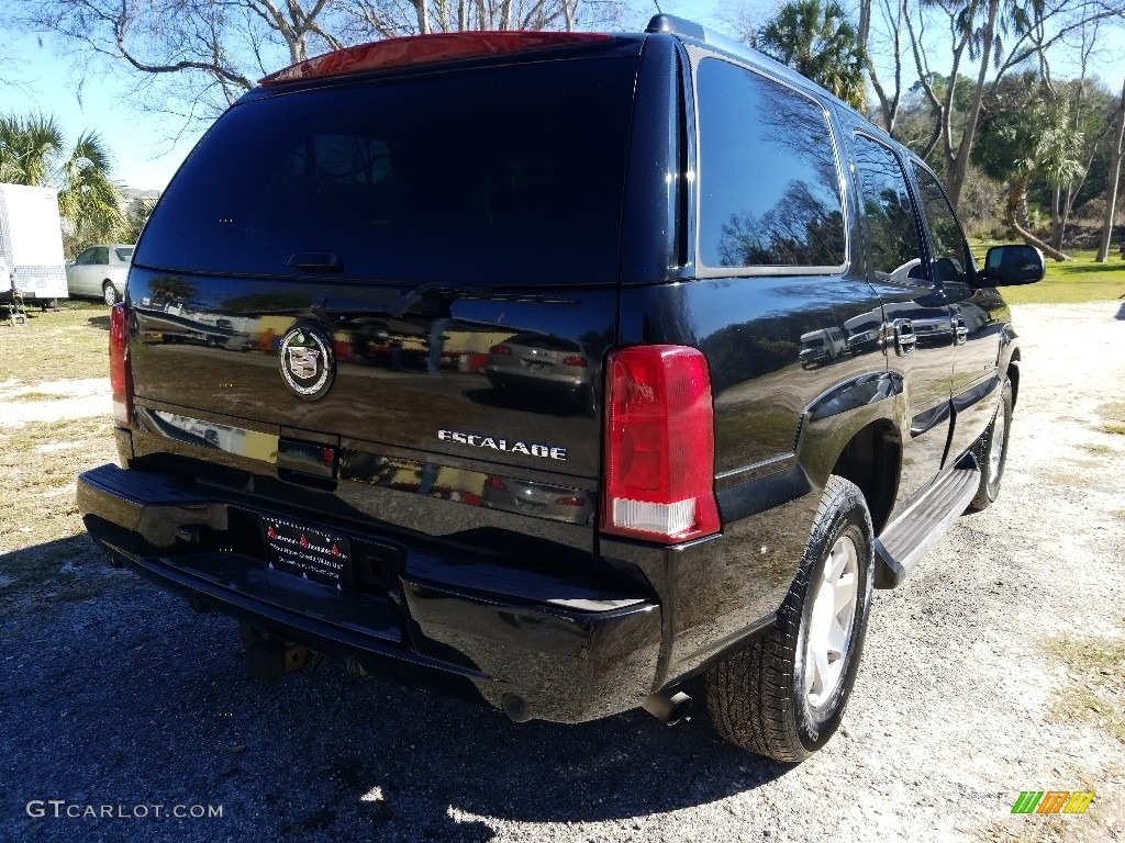 2003 Escalade AWD - Sable Black / Pewter photo #3