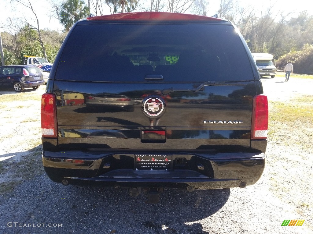 2003 Escalade AWD - Sable Black / Pewter photo #4