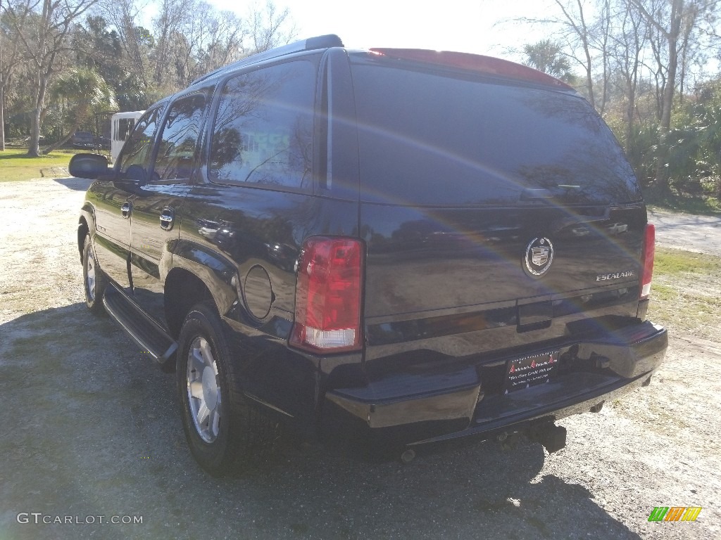 2003 Escalade AWD - Sable Black / Pewter photo #5