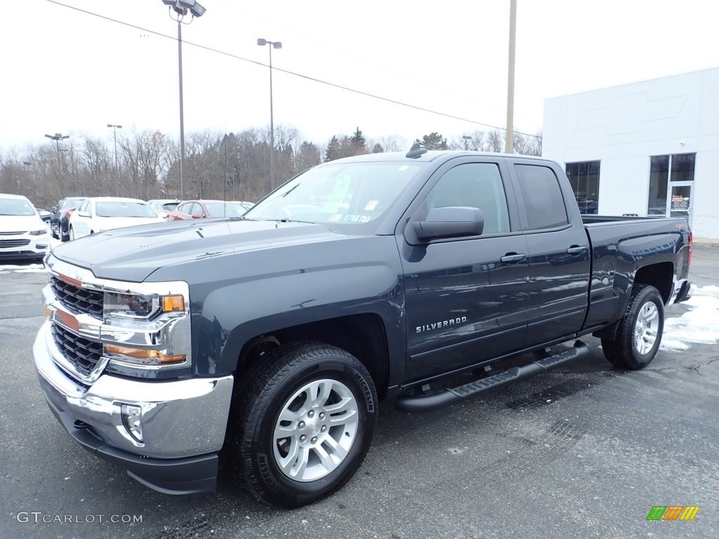 2019 Silverado LD LT Double Cab 4x4 - Graphite Metallic / Jet Black photo #1