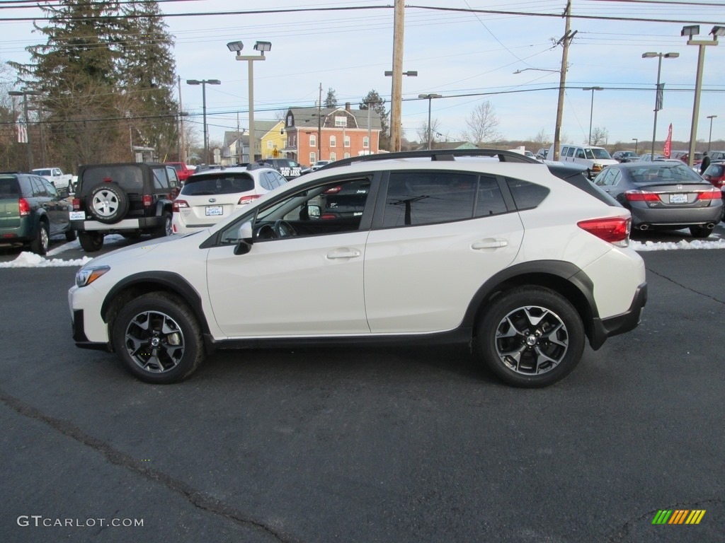 2018 Crosstrek 2.0i Premium - Crystal White Pearl / Black photo #9