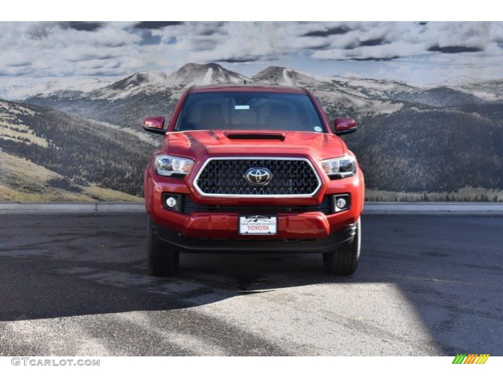 2019 Tacoma TRD Sport Access Cab 4x4 - Barcelona Red Metallic / TRD Graphite photo #2