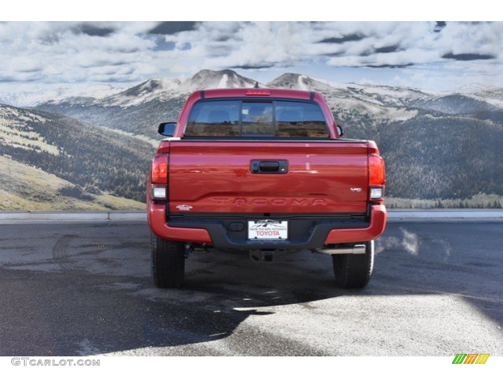 2019 Tacoma TRD Sport Access Cab 4x4 - Barcelona Red Metallic / TRD Graphite photo #4