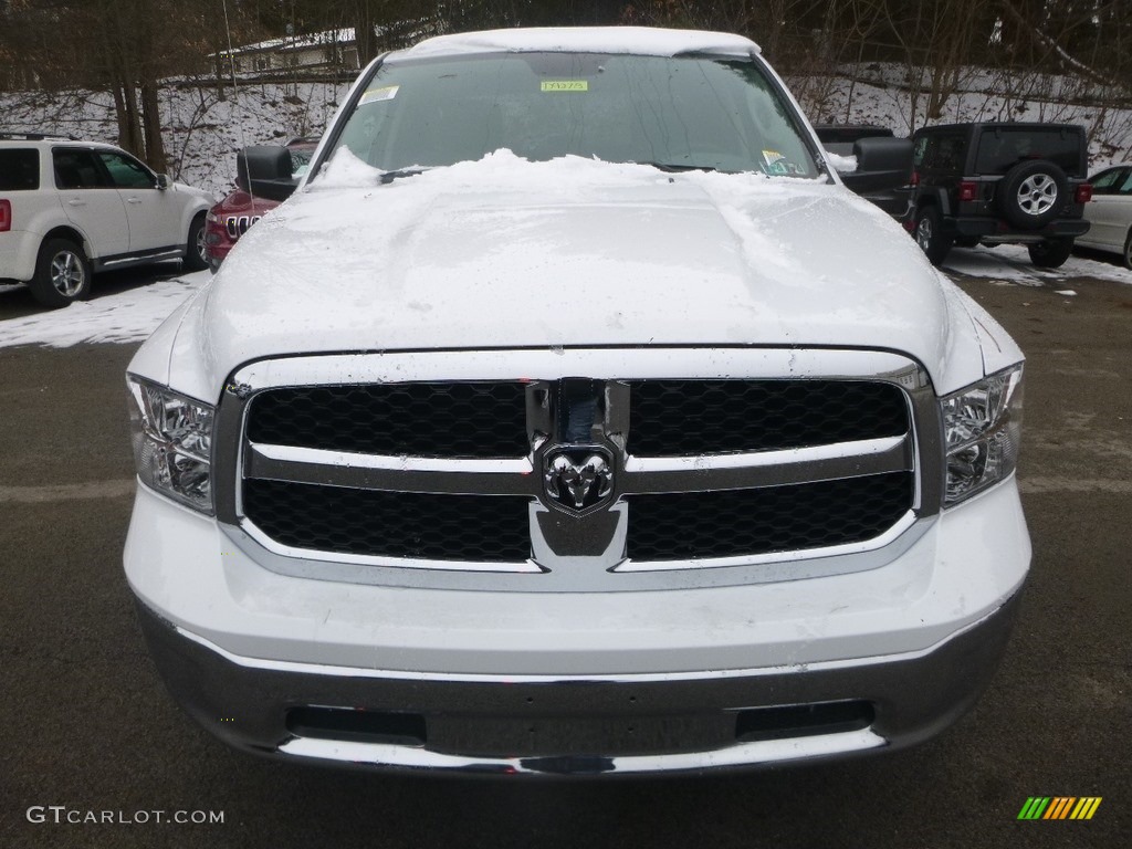 2019 1500 Classic Tradesman Crew Cab 4x4 - Bright White / Black/Diesel Gray photo #9