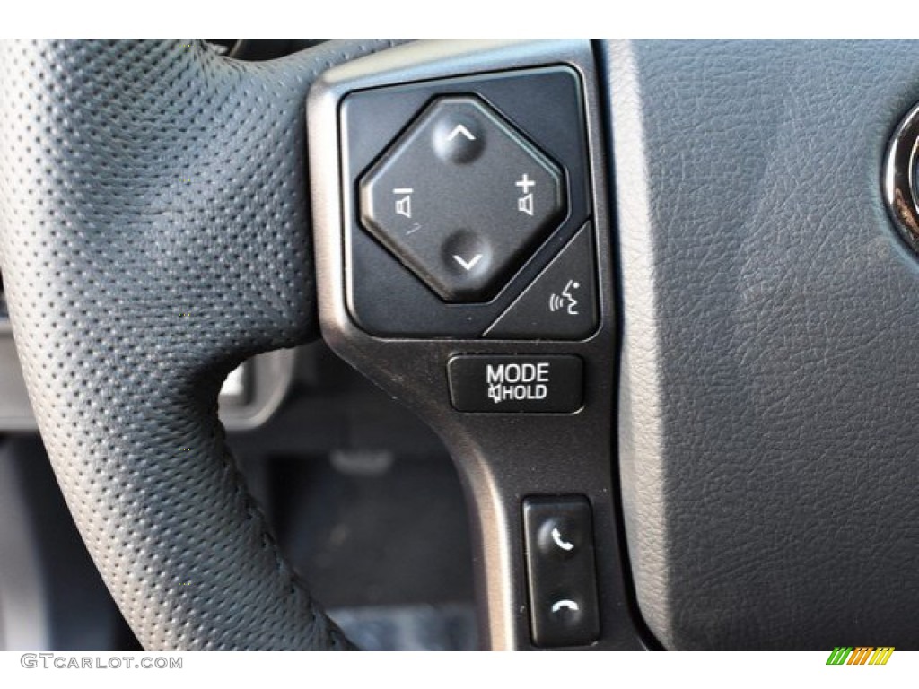 2019 Toyota Tacoma TRD Sport Access Cab 4x4 TRD Graphite Steering Wheel Photo #131502442