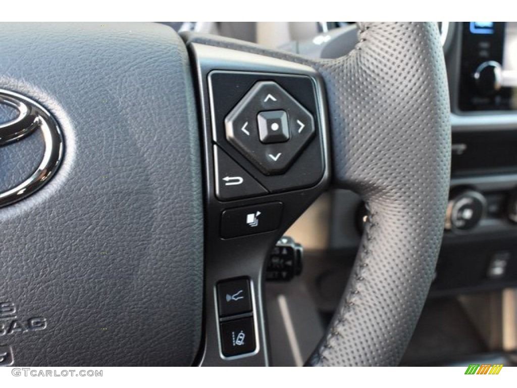 2019 Toyota Tacoma TRD Sport Access Cab 4x4 TRD Graphite Steering Wheel Photo #131502484