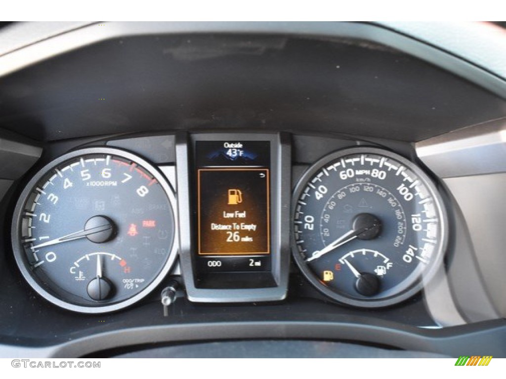 2019 Toyota Tacoma TRD Sport Access Cab 4x4 Gauges Photo #131502514