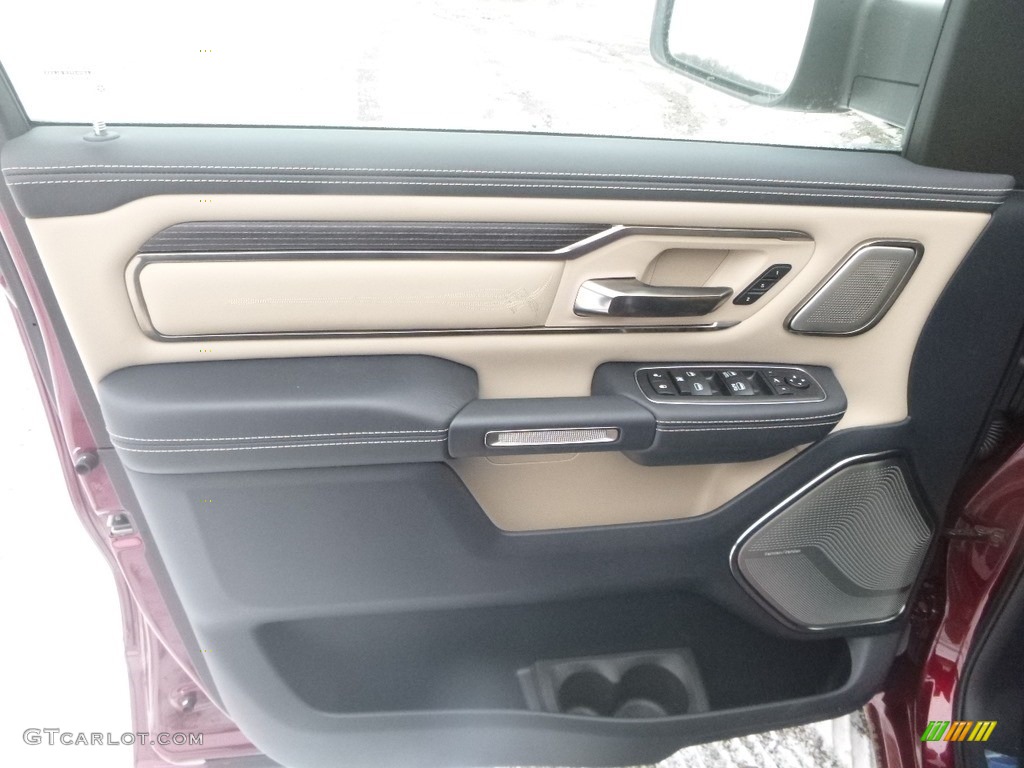 2019 Ram 1500 Limited Crew Cab 4x4 Indigo/Frost Door Panel Photo #131502790