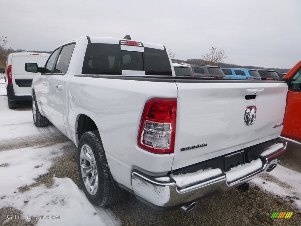 2019 1500 Big Horn Crew Cab 4x4 - Bright White / Black/Diesel Gray photo #4