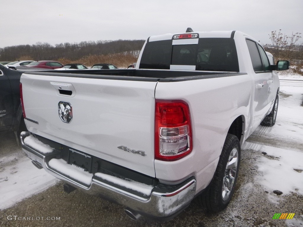 2019 1500 Big Horn Crew Cab 4x4 - Bright White / Black/Diesel Gray photo #6