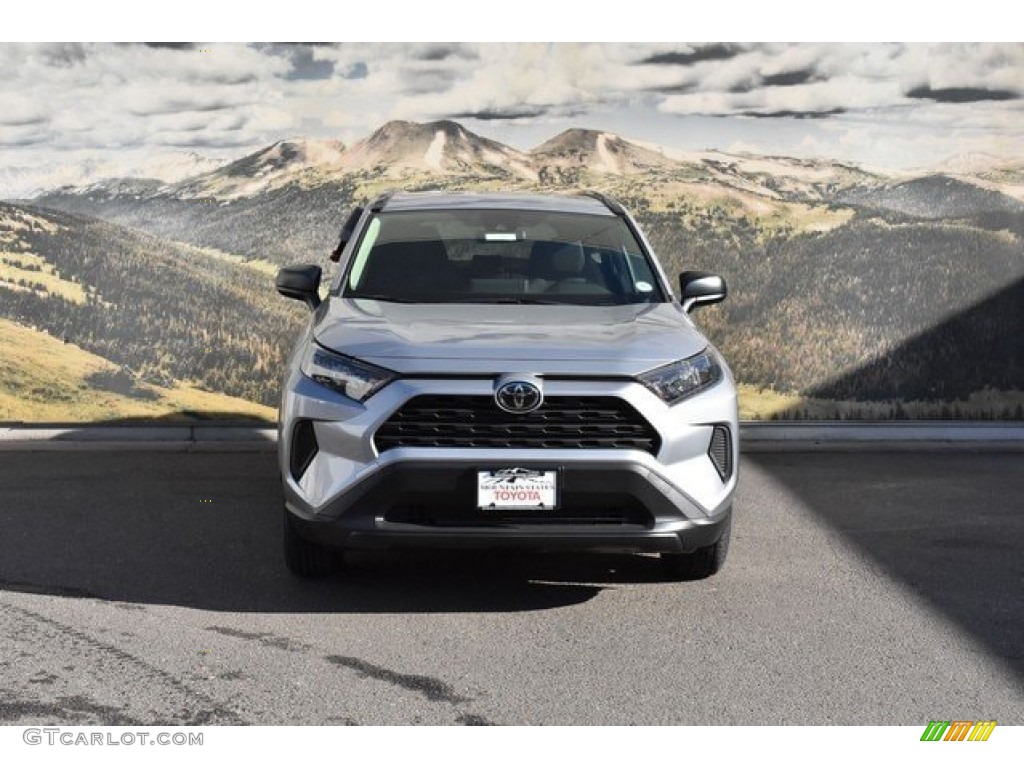 2019 RAV4 LE AWD - Silver Sky Metallic / Black photo #2