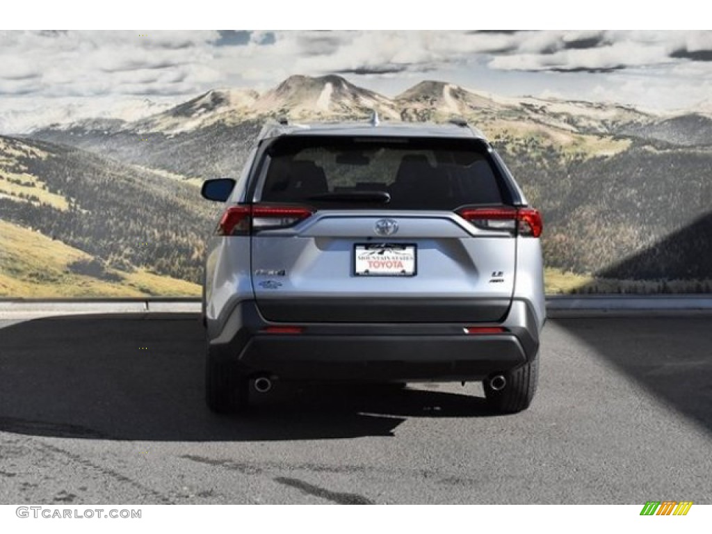 2019 RAV4 LE AWD - Silver Sky Metallic / Black photo #4