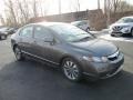 2009 Polished Metal Metallic Honda Civic EX-L Sedan  photo #4