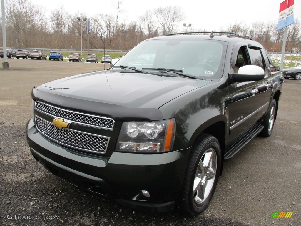 2013 Avalanche LTZ 4x4 - Fairway Metallic / Dark Cashmere/Light Cashmere photo #21