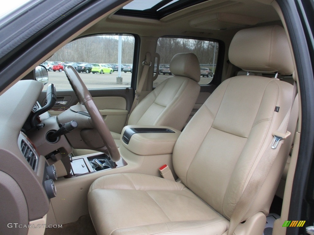 2013 Avalanche LTZ 4x4 - Fairway Metallic / Dark Cashmere/Light Cashmere photo #28