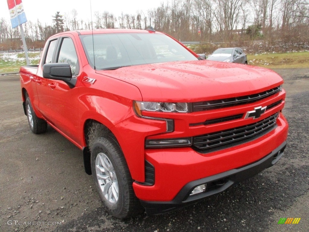 Red Hot 2019 Chevrolet Silverado 1500 RST Double Cab 4WD Exterior Photo #131505214