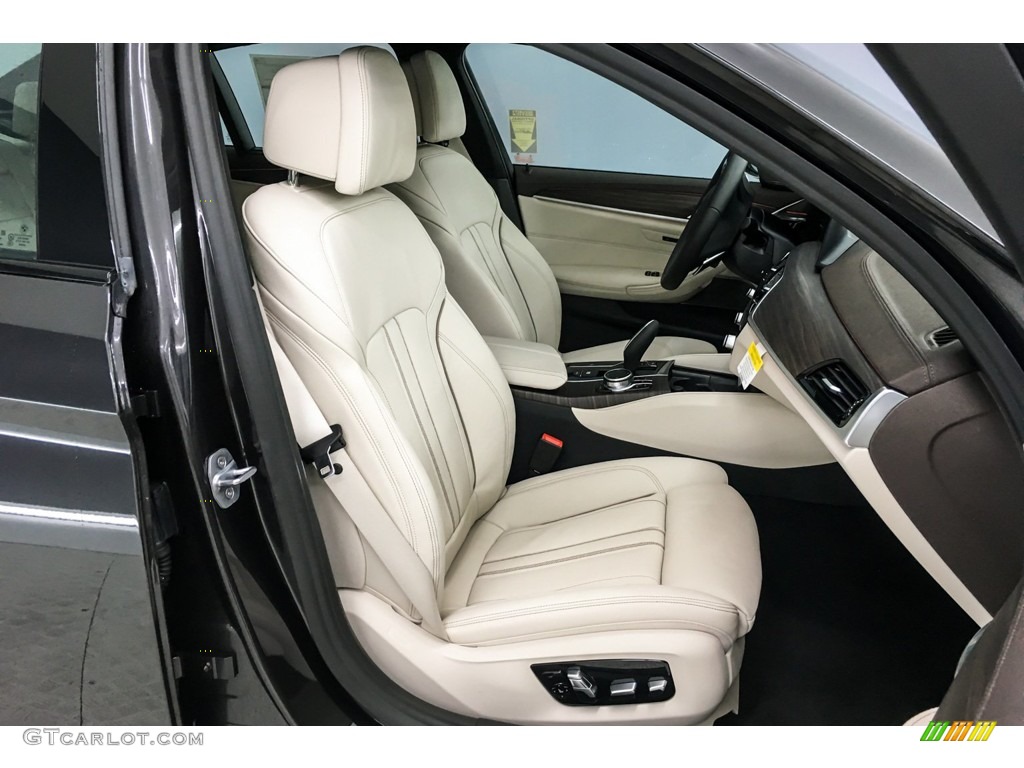 Ivory White Interior 2019 BMW 5 Series M550i xDrive Sedan Photo #131508415